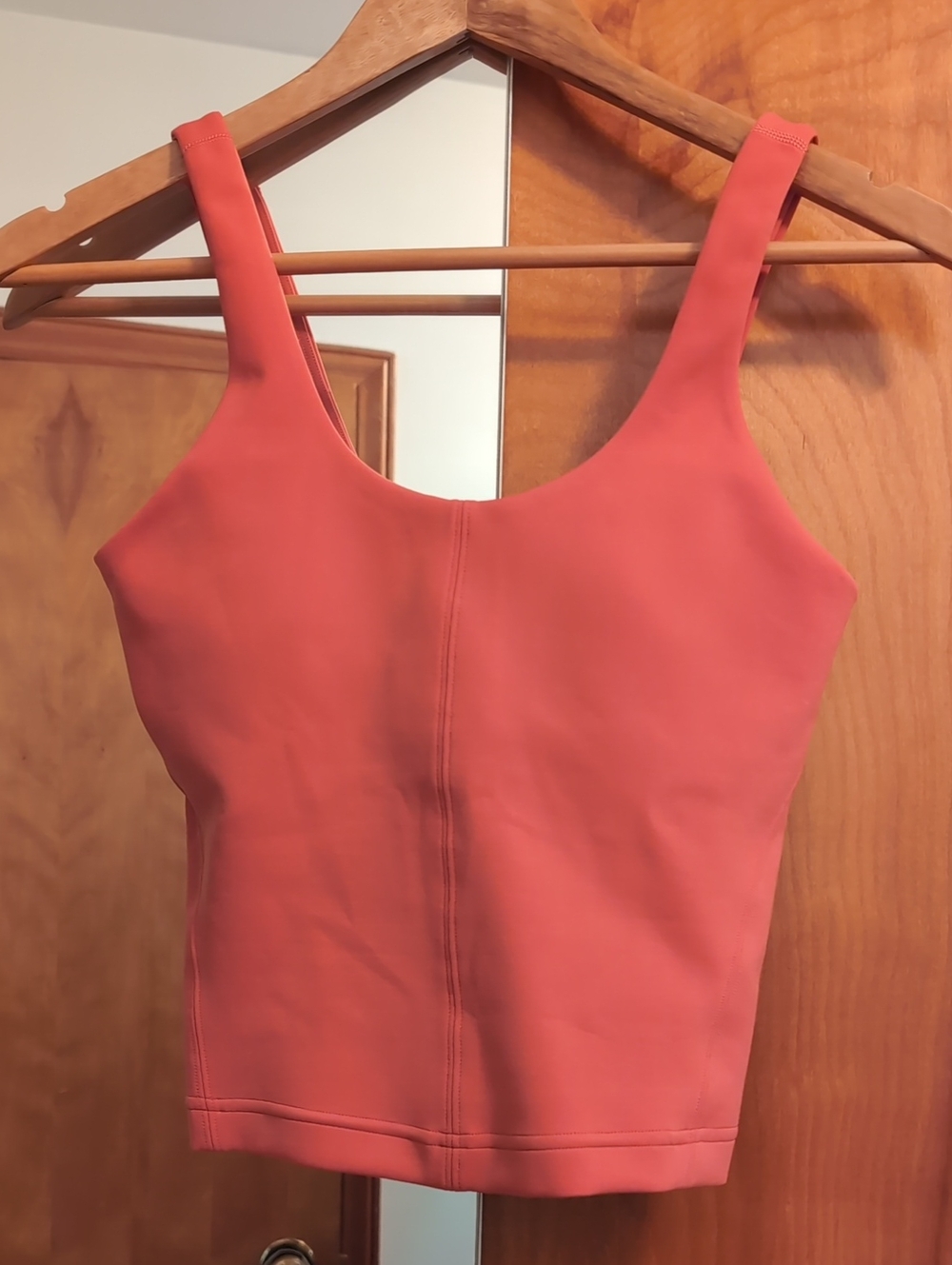 Lululemon Glow Up Tank in Desert Red